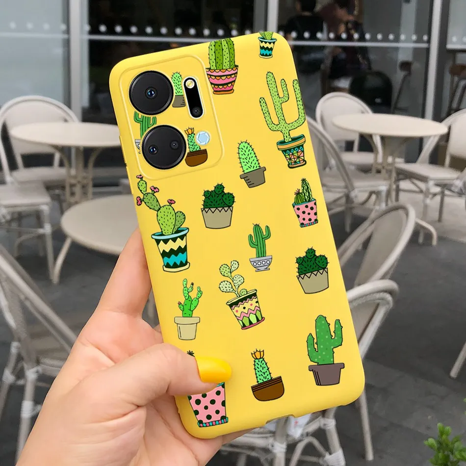 Beautiful Girl Sunflower Soft Silicone Bumper Phone Case