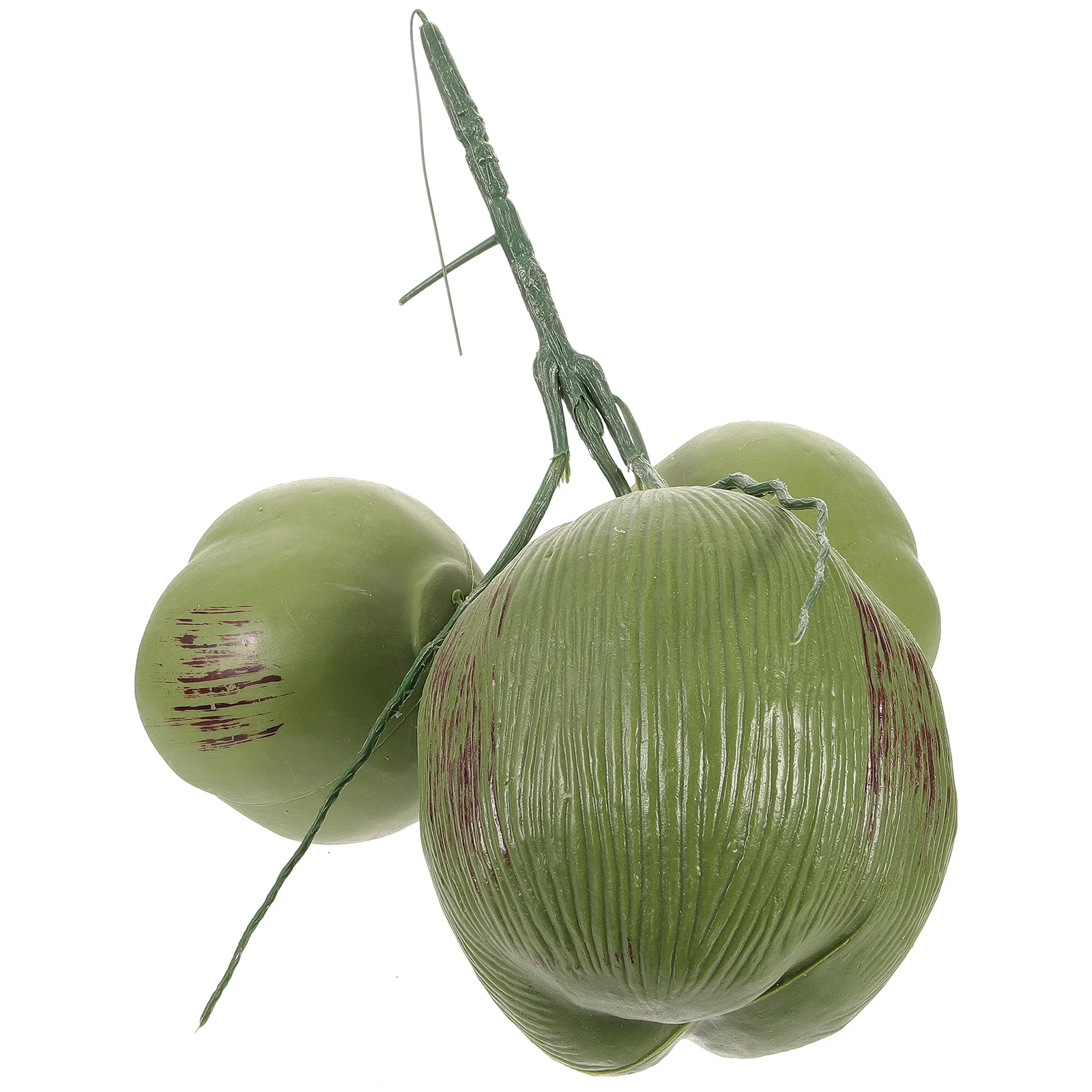 

1 Bunch Fake Coconuts Artificial Coconuts Fruit Photo Props Farmhouse Decorations