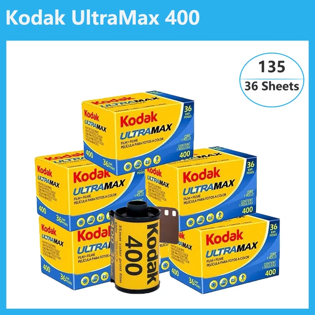 Original Kodak UltraMax 400 135 Color Film Iso 400 36 Sheets Of
