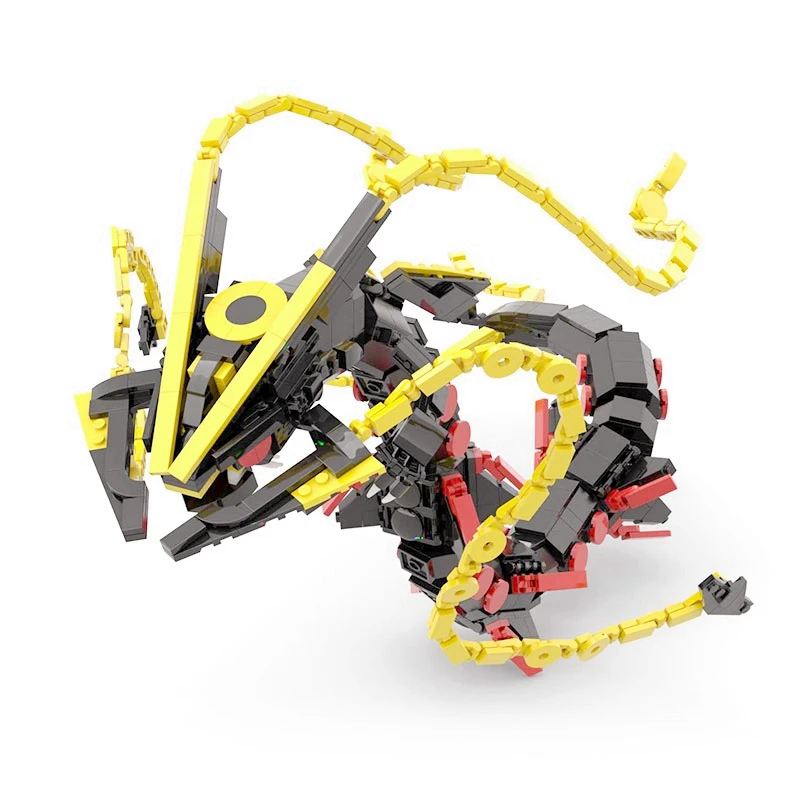 

Pokemon Mega Rayquaza BRICKHEADZ Building Big Blocks Mini Action Figure Toys