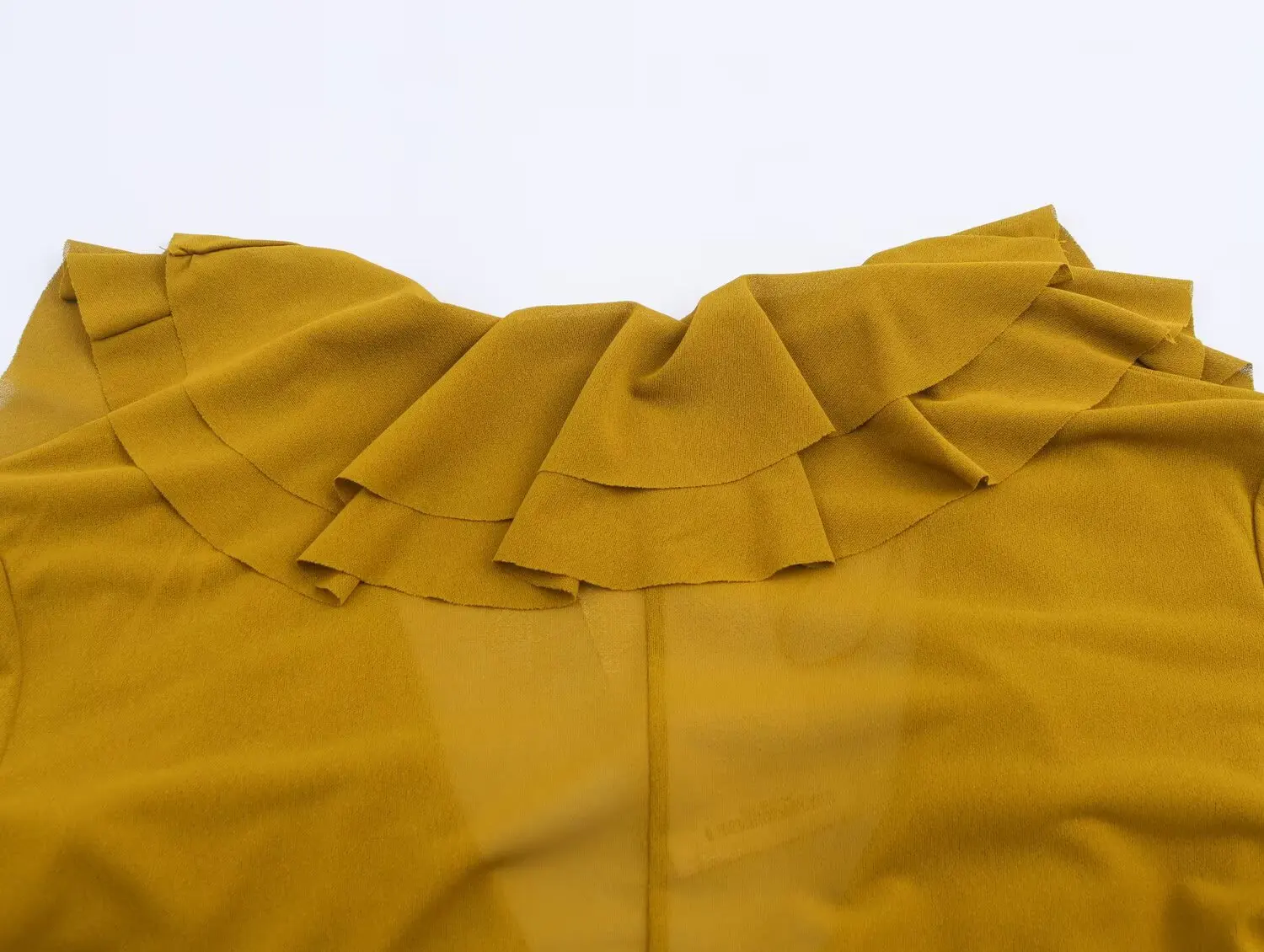 Women'S V-Neck Blouse Autumn And Winter New Fashion Layered Long-Sleeved Blouse French Sweet Top Fashionable Elegant Pullover