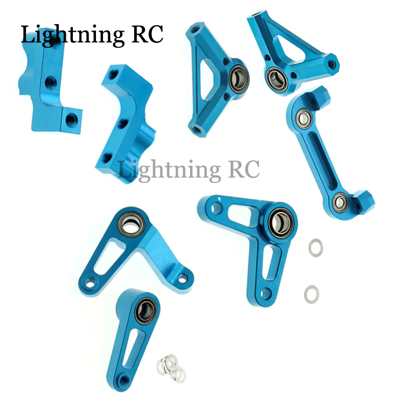 TAMIYA RC upgrade accessories TD4 metal steering arm steering axle rudder base rocker arm steering curved arm set