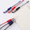 6pcs Gel Pen Set School Supplies Black Blue Red Ink Color 0.5/0.7mm Ballpoint Pen for Students Writing Tool Office Stationery 2