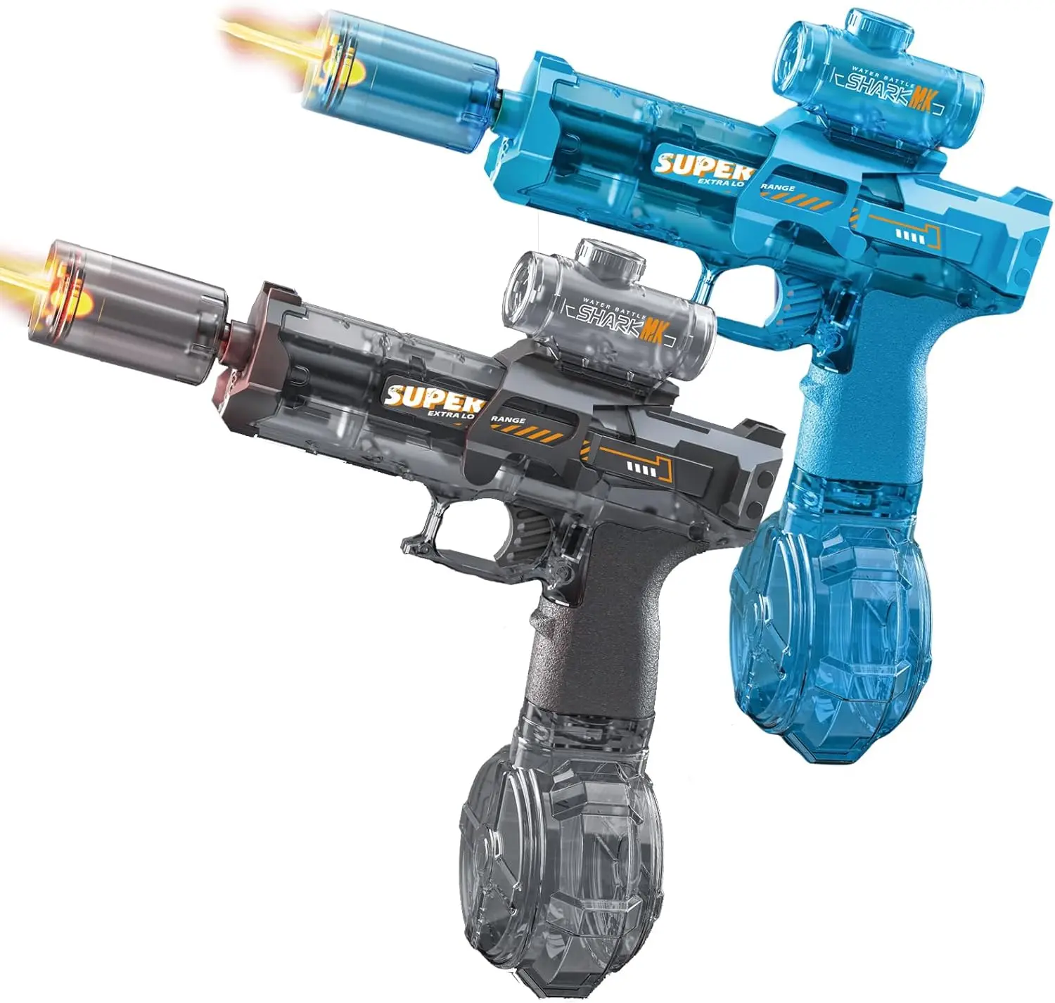 Electric Pulse Guns Automatic With Led Light Water Blaster Squirt Gun Summer Outdoor Party Toys Gifts For Adult_voghion.com