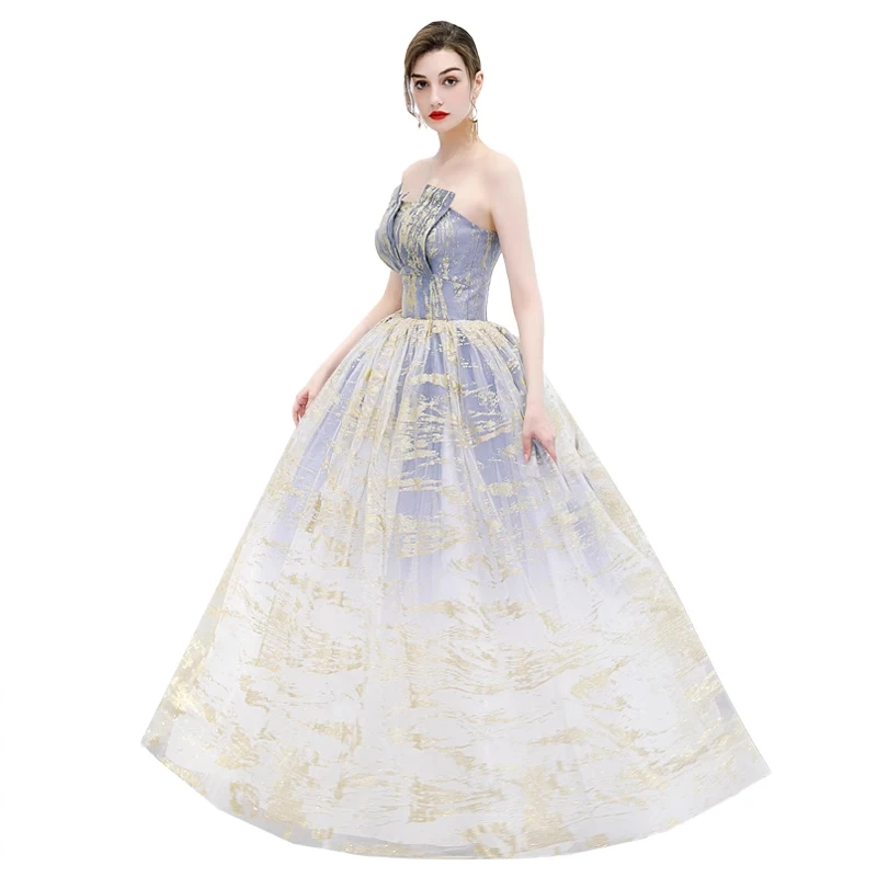 

LEOSOXS White Strapless Quinceanera Dress Party Prom Dress Ball Gown Vintage Lace Quinceanera Gown Plus Size Vestidos