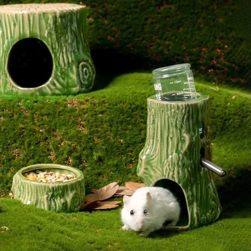 Cute Hamster cage hamster accessories small Pet Houses Rabbit cages for ...