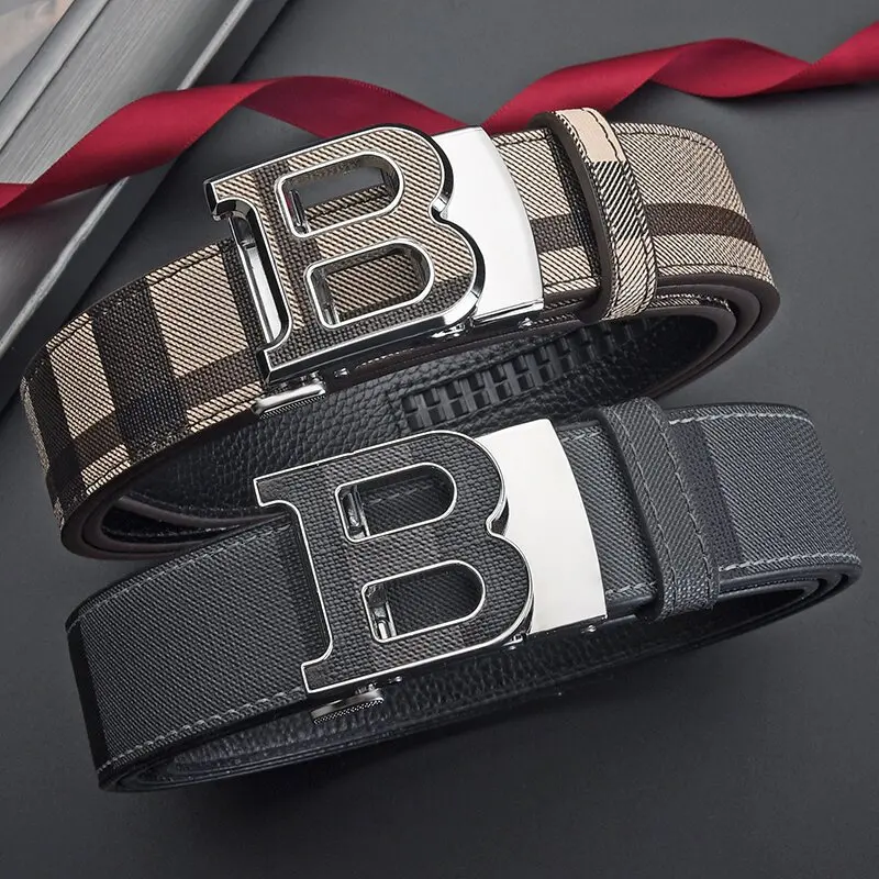 Luxury Brand Men Belt High Quality Leather Business Designer Famous Belts for men