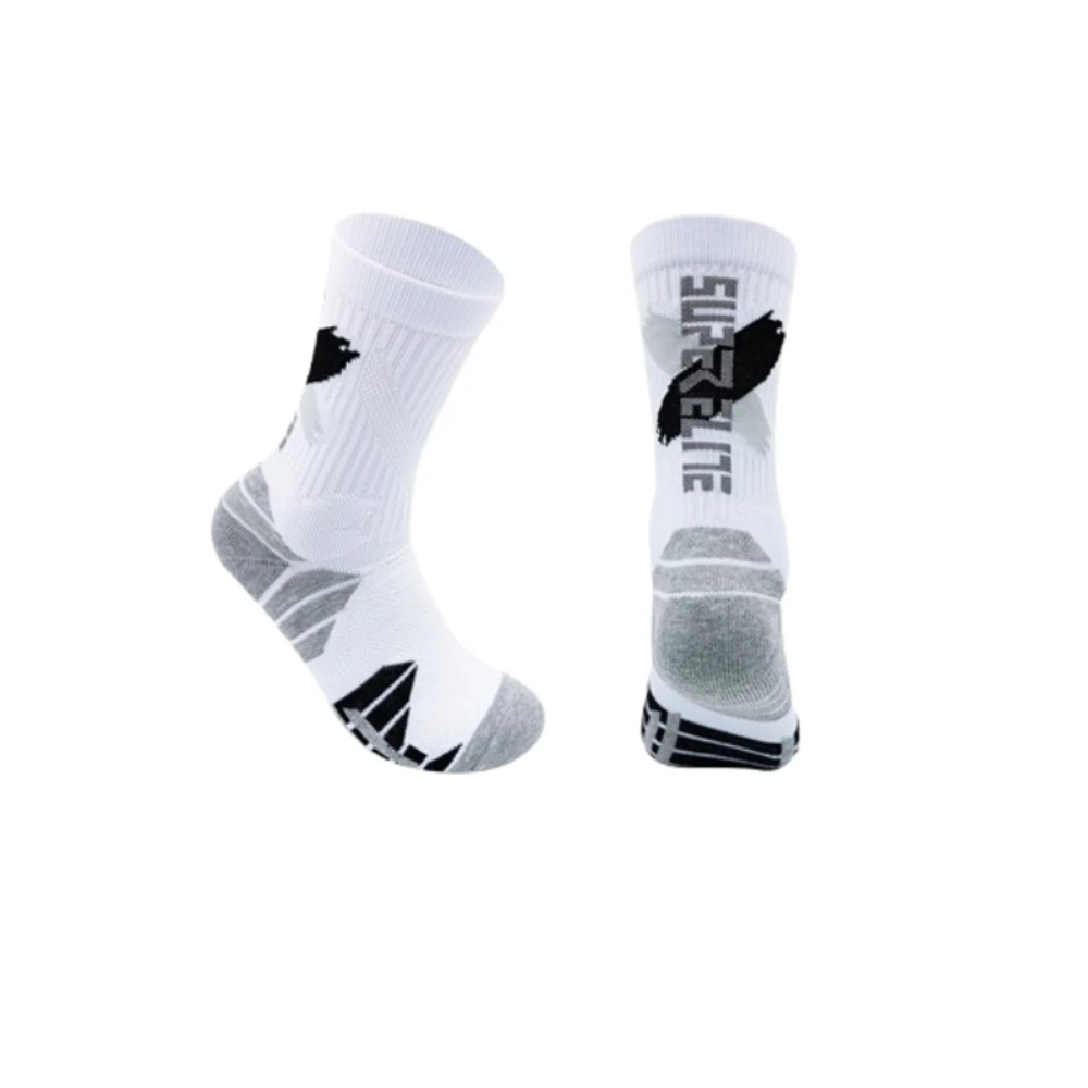 1 Paar High Tube Professionelle, praktische Sportsocken, Outdoor-Sport-Radsocken, Herren-Laufsocken, Trekking-Basketball-Fußballsocken – Detail 3