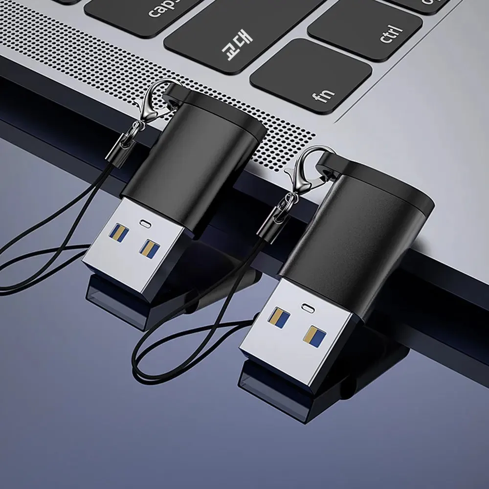 USB 3.0 to USB C 어댑터 미니 고속 USB C타입(암) to USB A타입(수) 고속 충전 데이터 동기화 OTG 어댑터