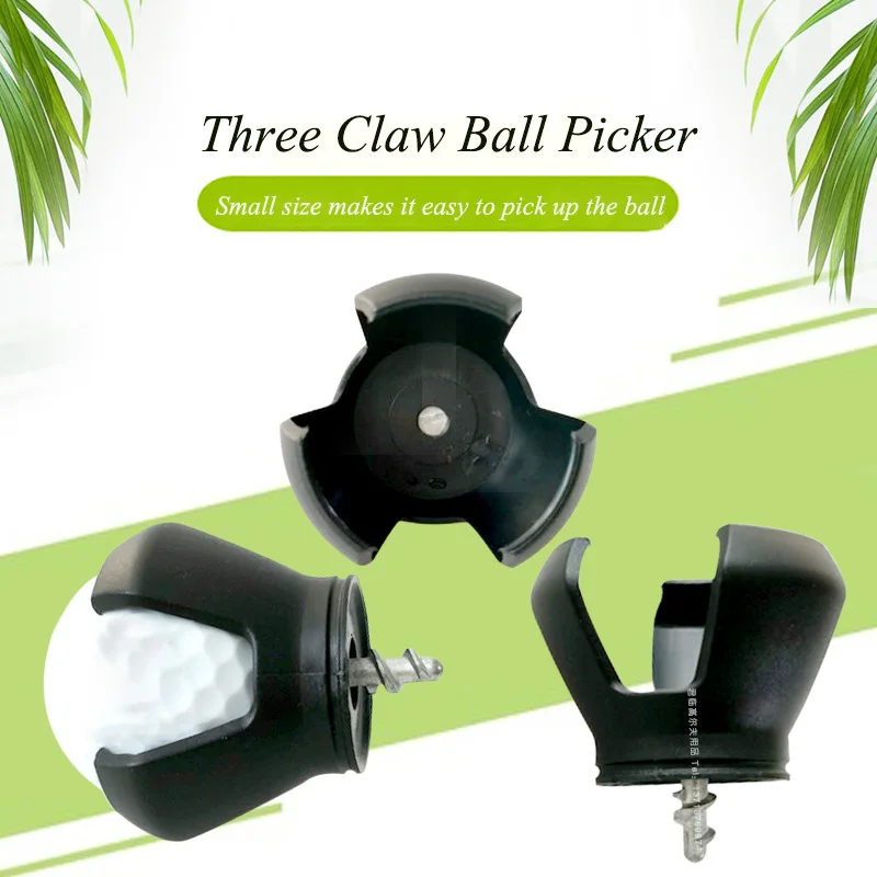 Golf ball pick-up golf supplies pick-up clip golf accessories pick-back device convenient and practical golf training equipment 2