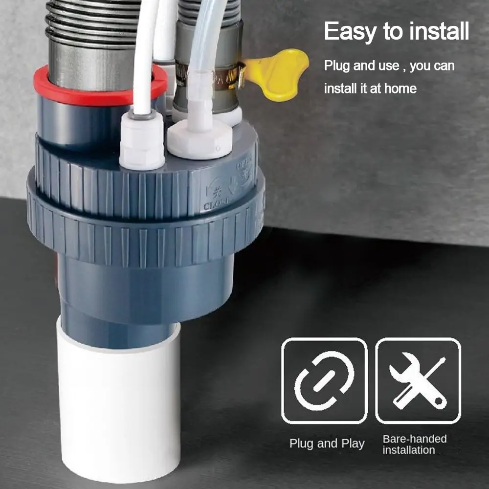 

Anti odor Sink Drain Pipe Adapter Sealing Ring neat Dishwasher Water Pipe Connector Multifunctional Universal