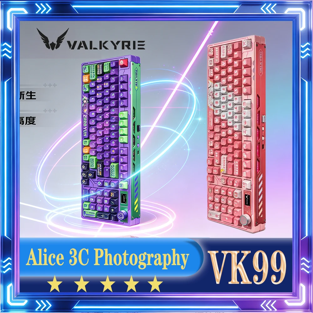 Teclado Mecânico Valkyrie VK99 98%
