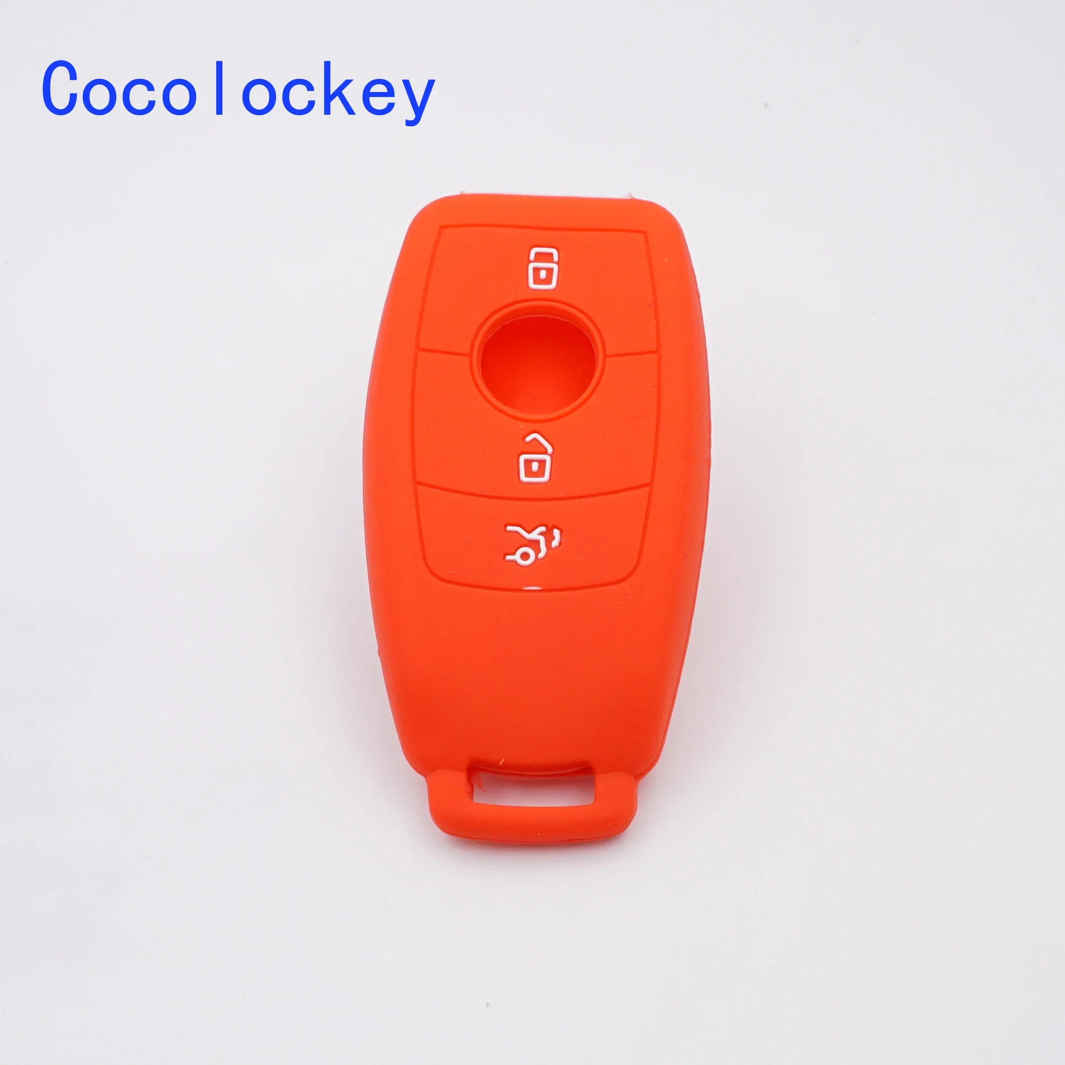 Cocolockey Silikon Auto Fernbedienung Schlüssel Abdeckung Fall Shell für Benz A C E S G GLS CLA Klasse W213 W177 W205 W222 X167 W176 AMG 3 Tasten