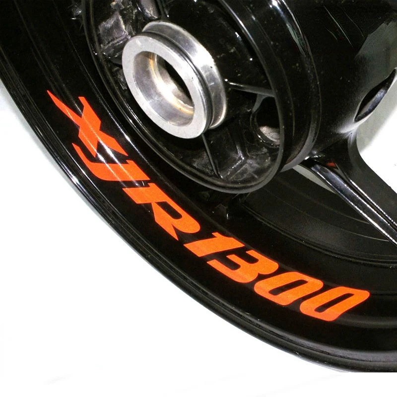 Per Yamaha Xjr 1300 Custom Inner Rim Declas Wheel Adesivi Riflettenti Stripes