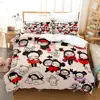 2023 Pucca Bedding Set Single Twin Full Queen King Size Bed Set Adult Kid Bedroom Duvetcover Sets 3D Print Anime Bed Sheet Set 2