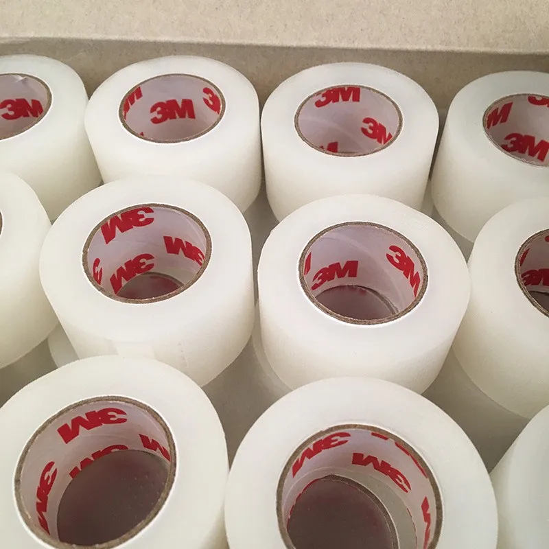 

Taping Hyperentilation 3M 8027C Medical Transparent PE Tape Double Eyelid Glue Beautiful Eyes Applique 1.2cm 2.4cm*8m
