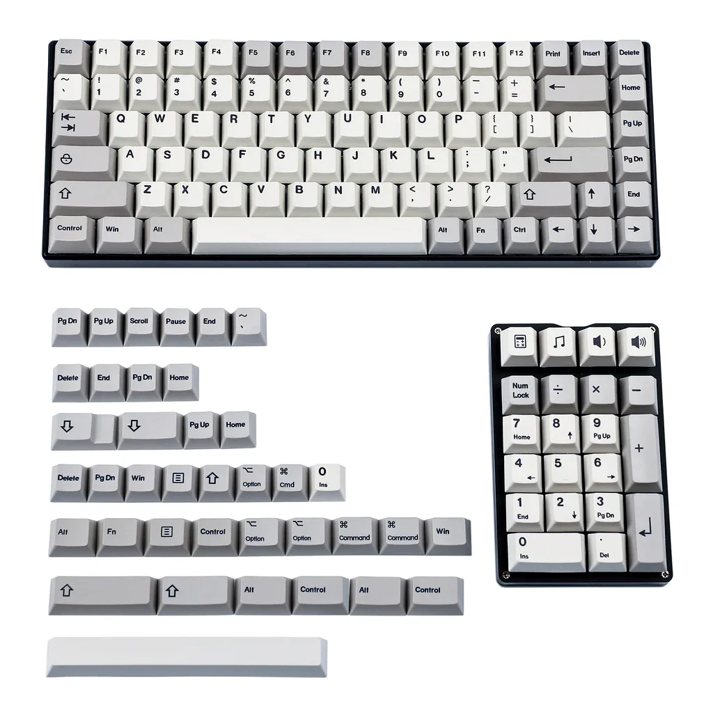 Keycaps Dye Sub Perfil Cereja Pbt Espessura de 15 mm Ansi104 Tkl Gk61 96 75 Gmmk Ncr80 Teclado mx Shenpo143