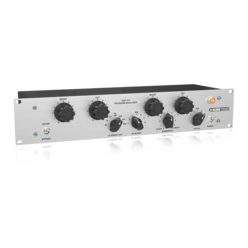 

Klark Teknik EQP-KT Single-Channel 2-Band Tubes EQ Effect & Signal Processors Custom-Built MIDAS Transformers