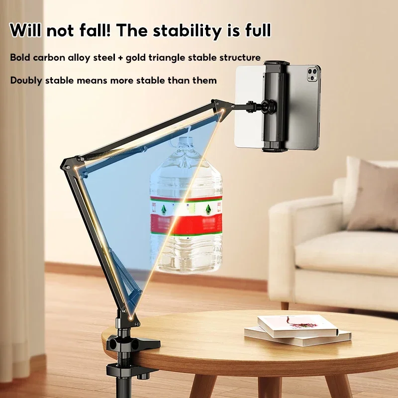 MoZhao Mobile Phone Stand Lazy Bedside Ipad Stand Tablet Holder Desktop Cantilever Support Bracket Phone Holder