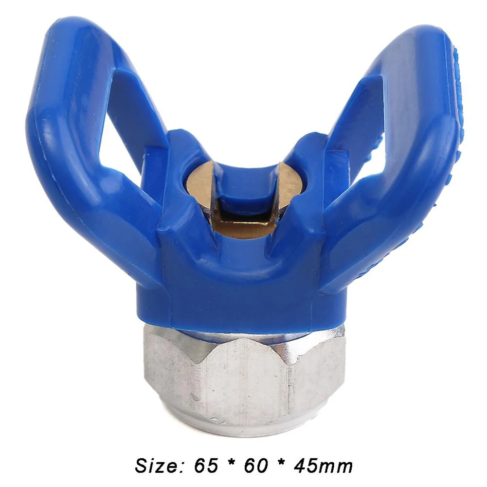

1pc Airless Sprayer Nozzle Guard High Pressure Airless Flat Tip Nozzle Guard Airless Tip Guard Tool For Spraying Machine Parts