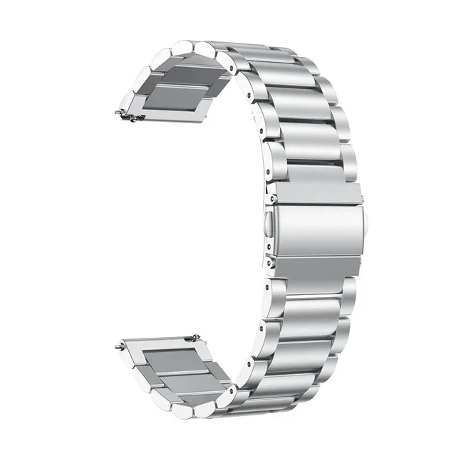 Elegant Metal Strap 22mm - Premium Replaceable Business Wristband Bracelet