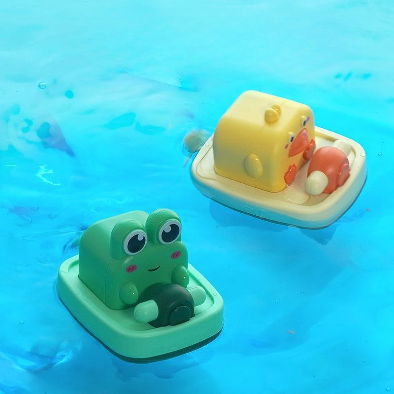 

Little Yellow Duck Propeller Boat Baby Bath Bath Floating Windup Toy