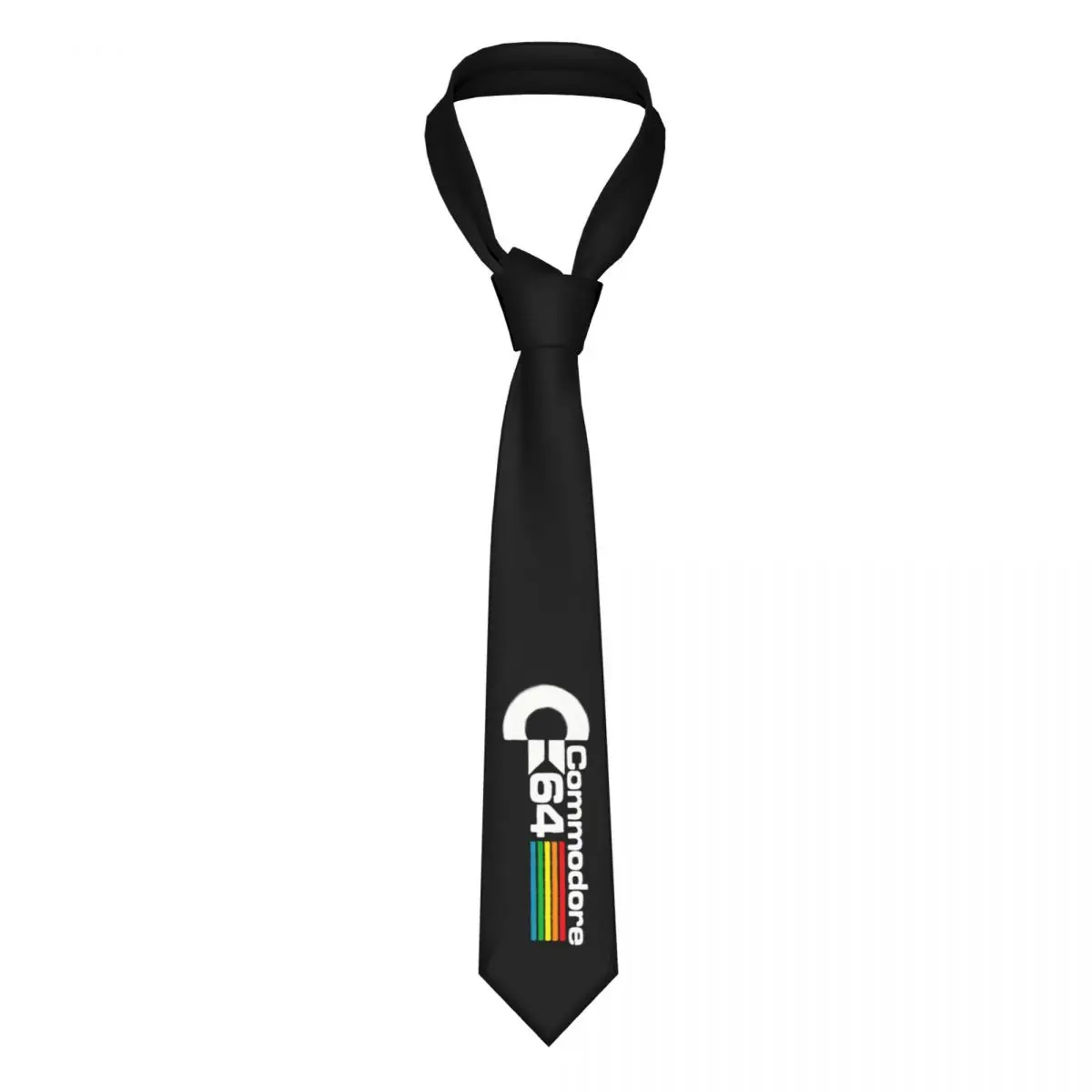 

Fashion Commodore 64 Retro Classic Tie for Party Personalized Mens C64 Logo Amiga Computer Neckties