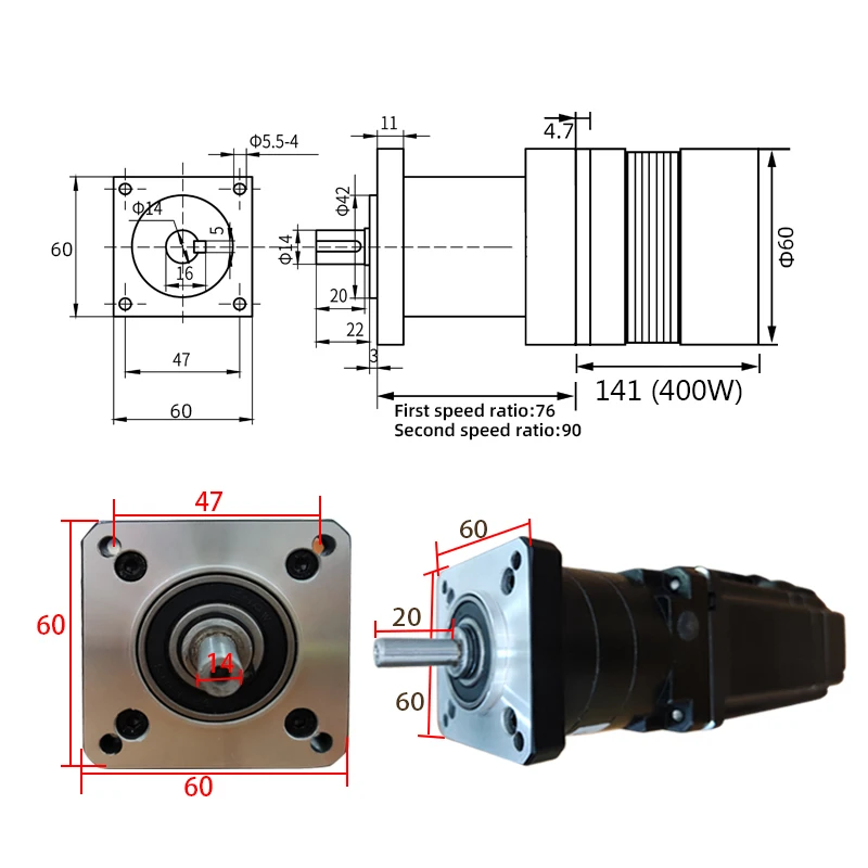  ڼ DC  귯ø  48V 400W BLDC , ̹   ڽ  ũ ӱ ŰƮ 