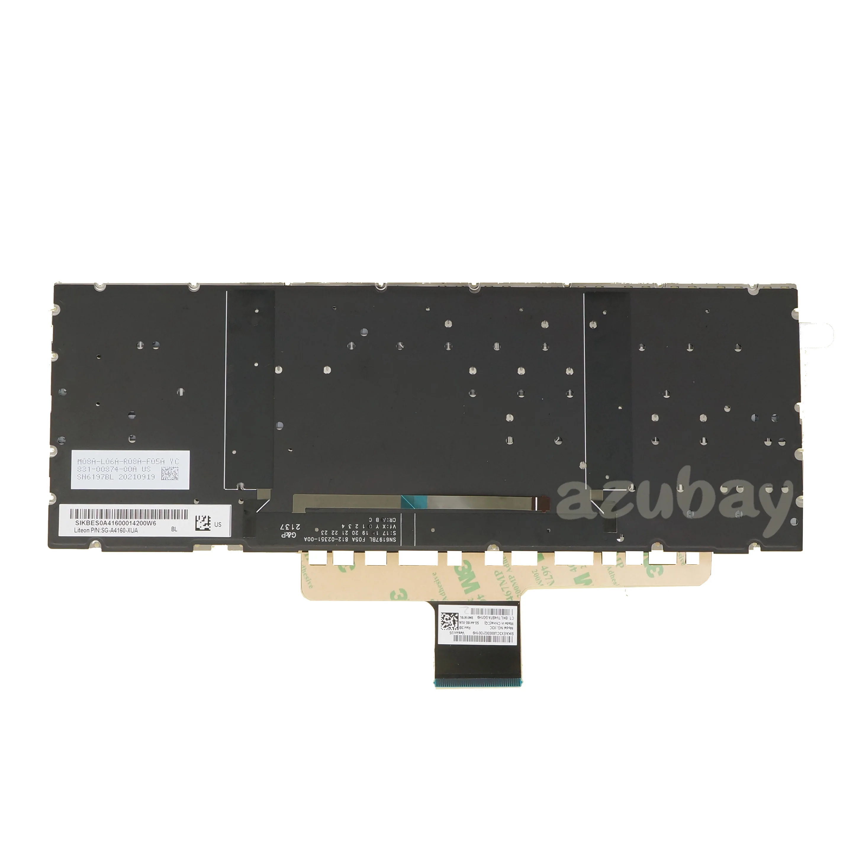 Teclado Portátil Retroiluminado para hp Spectre X360 14-ea 14-ea0000 14-ea1000 14-ea2000 14t-ea 14t-ea000 us uk Espanhol nw dk sd - Imagem 4