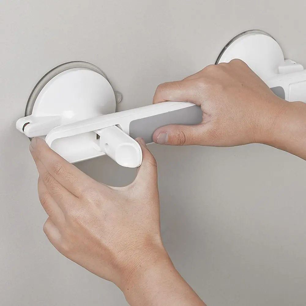 Shower Handle Grab Bar with Strong Suction Cup for Bathtubs and Showers Shower Safety Hand Rail No Drill Bathroom Balance Bar bathroom handrail,shower handle grab bars