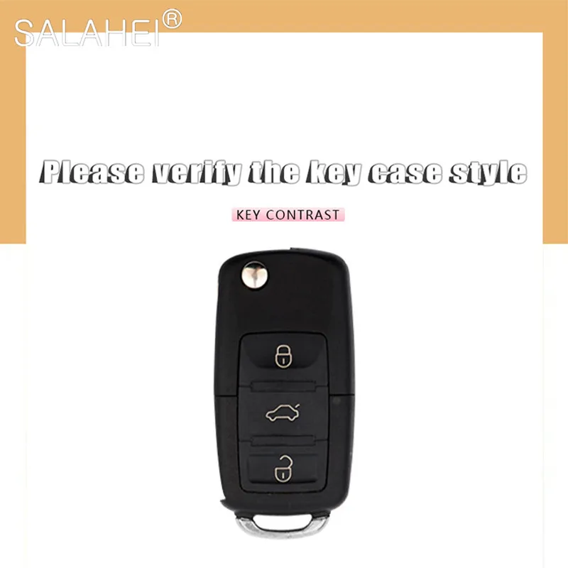 Key Case Cover TPU Car Remote For Volkswagen VW Polo Golf Passat Tiguan Beetle Caddy T5 Up Eos Skoda Octavia Seat Leon Altea