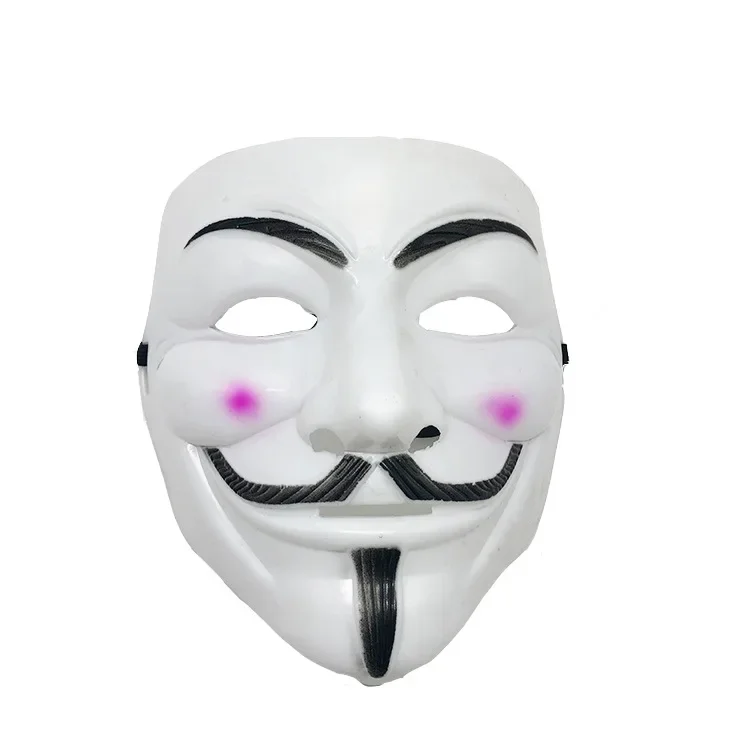 

1PC Halloween Masks V for Vendetta Mask Guy Fawkes Anonymous Fancy Dress Cosplay Costume Adult Kids Film Theme Mask