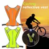 Reflective Vest Running Vest Safety Guide Cross Border Reflective Guidance Clothing Emergency Clothing Cycling Protective U8T4 3