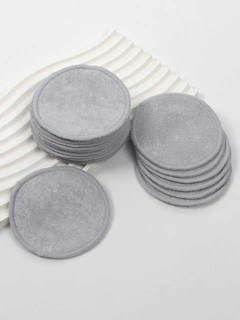 Pads desmaquillantes reutilizables de tela: Pack 5/10/20 piezas | Emoape