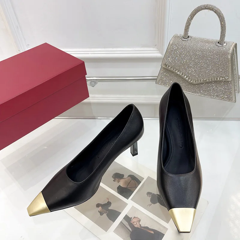 

Туфли-лодочки женские на высоком каблуке, 2024