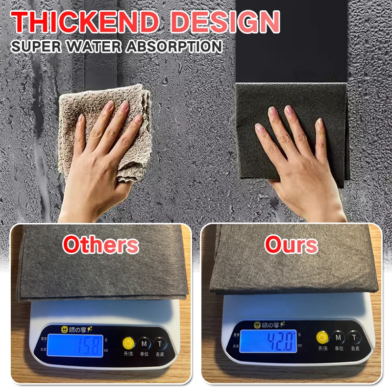 Thickened Magic Cleaning Cloth 1/10Pcs Microfiber Glass Clean Towel Reusable Washable Lint-free for Kitchen Glass cleaning cloth microfiber towel microfiber wash towel microfiber dish cloths microfiber dish cloth dish cleaning cloth dish cloth glasses cleaning cloth towel cleaning cloth kitchen towel