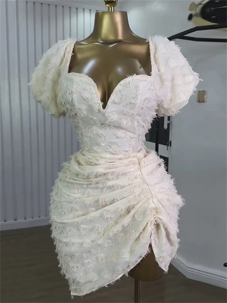 Wmstar Party Dress Women Sexy V Neck Bodycon Mini Dress Draped Club Outfits Fashion New in Summer Clothes Wholesale Dropshipping