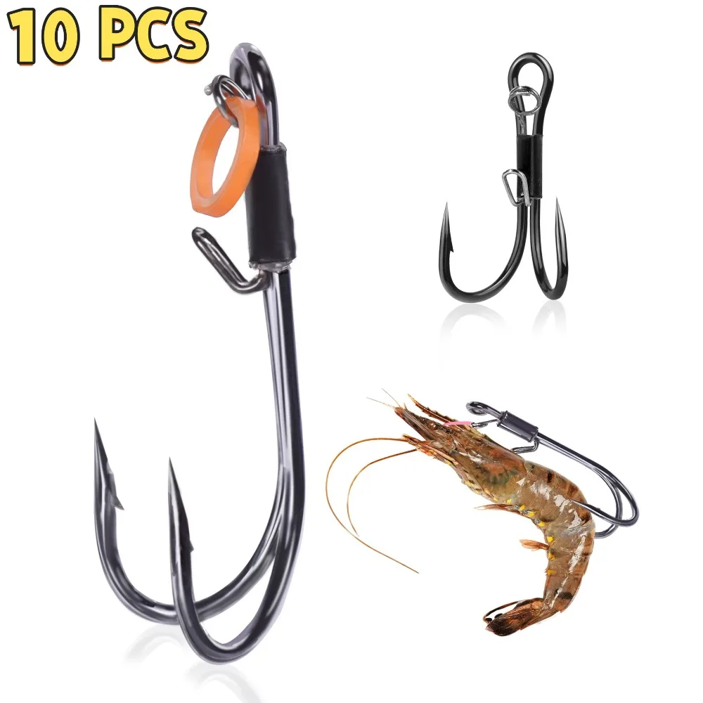Nybhyjka Live Shrimp Hook, Live Shrimp Fixe Hooks | Frühlingsfischerboot Shrimps Back Hook | Halter Clips Rigs Accessoires für den Freund des Freundes Vater Geburtstag