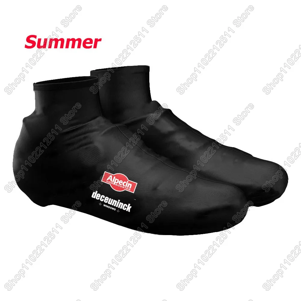 Alpecin Deceuninck Team Cycling Shoe Covers Road Bike Shoes Cover MTB Jerseys Dust-proof Non-slip Outdoor Bicycle Overshoes