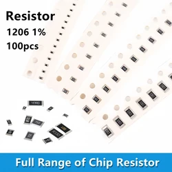 Enhanced Product Title: 100pcs Precision 1206 ±1% 1/4W Resistors - Assorted Ohm Values - 1206 665R