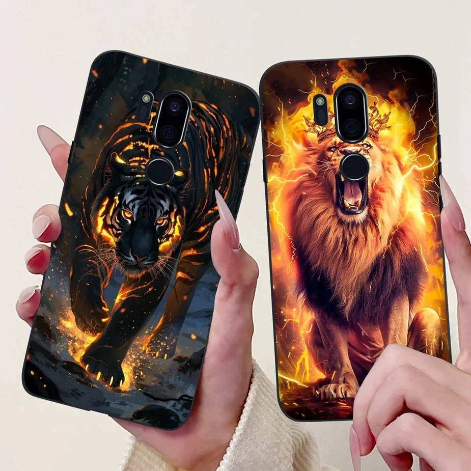 Cute Cat Luxury Painted Soft Slim Phone Case - Stylish Protective Cover