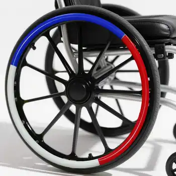 [Una coppia] Parti per sedie a rotelle 24'' Copertura per cerchione per sedia a rotelle Copertura protettiva per pompa a rotelle Accessorio per sedia a rotelle