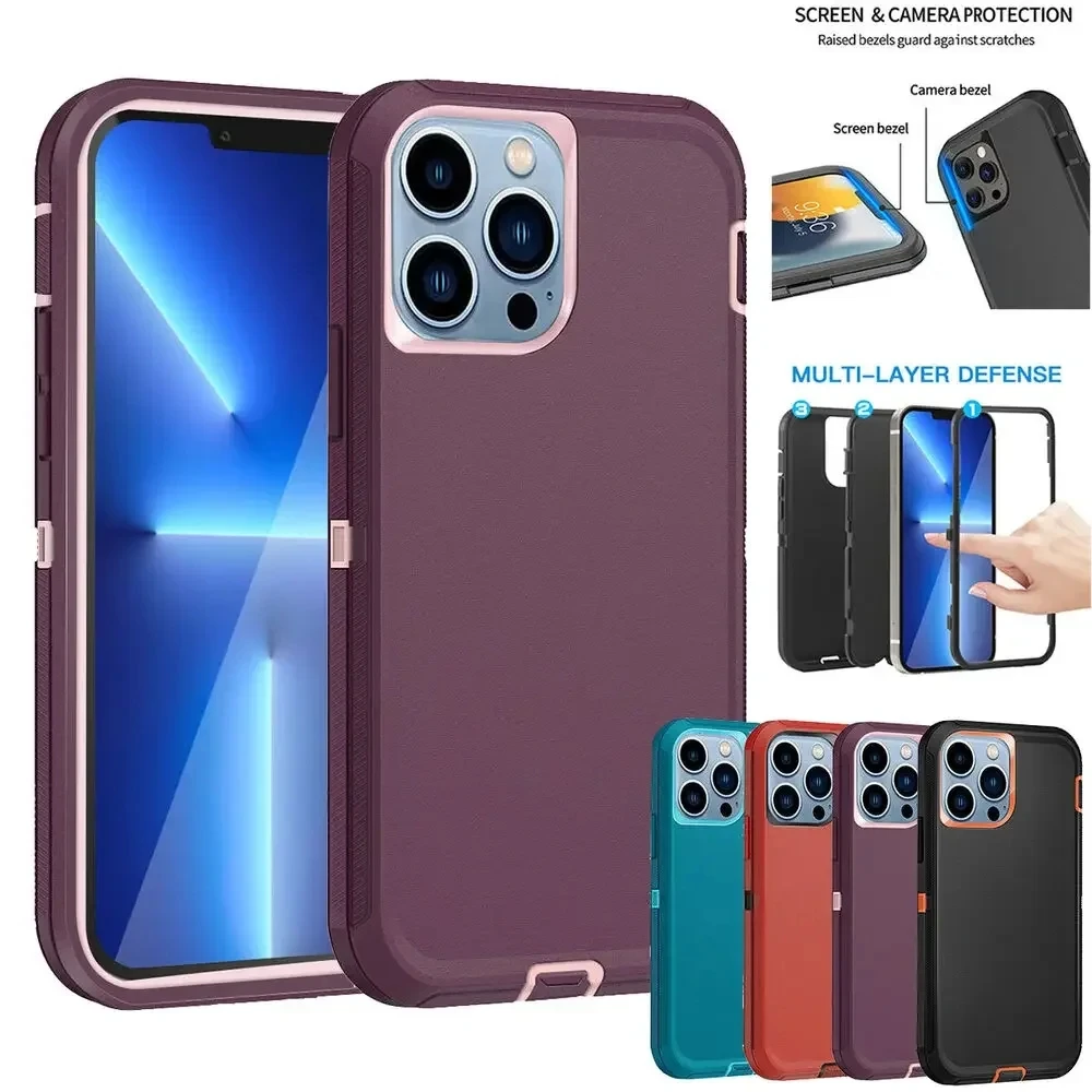 Ultimate Heavy Duty Shockproof Armor Phone Case Cover