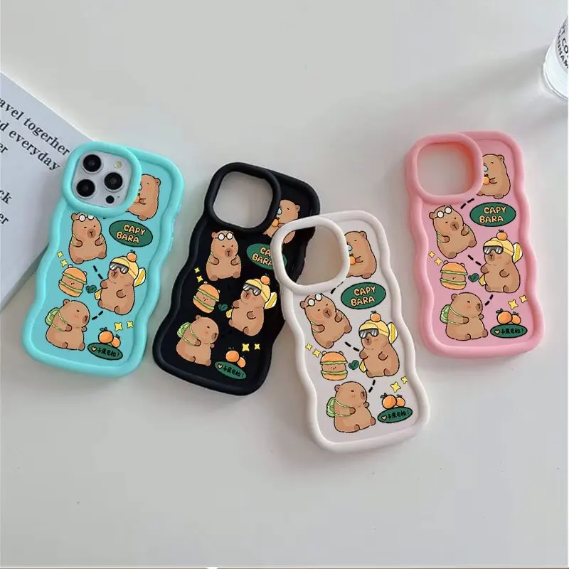 Cute Soft Capybara Phone Case - Adorable and Protective Cover