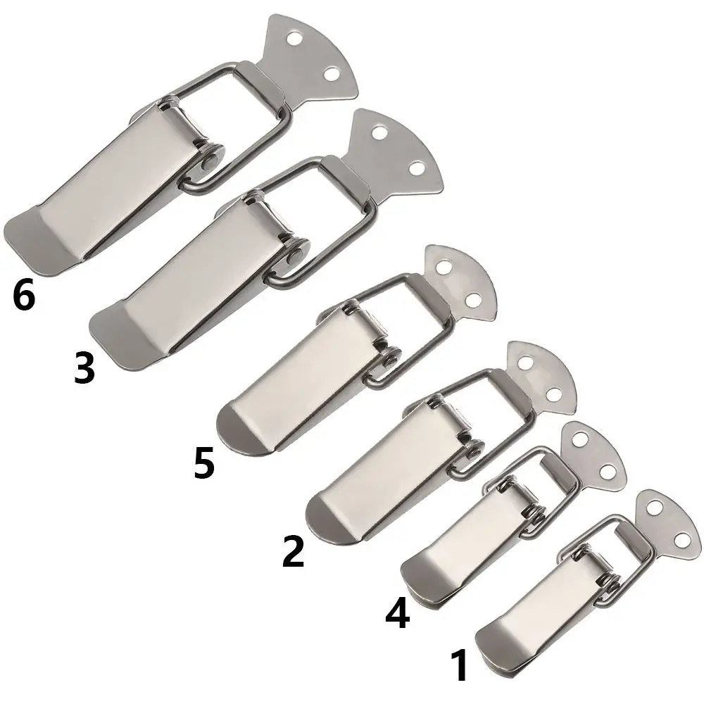 Toggle Hardware Stainless Steel Cabinet Box Case Lock Hasp Box Buckle Luggage Accessories 1PC