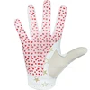 Kids golf gloves 1 pair PU Leather anti-slip sports glove white blue red lovely design for boys girls teen ages new breathable 5