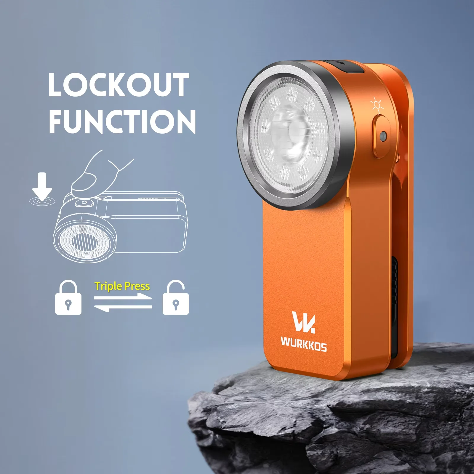 Wurkkos Mini Clip Light 5