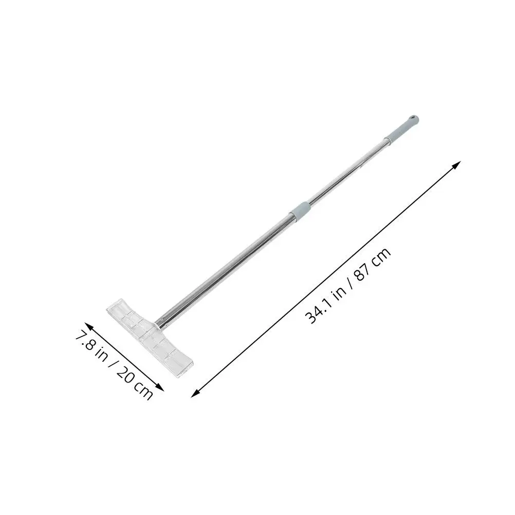 2개 스테인리스 스틸 텔레스코픽 핸드헬드 사인 홀더, 공항 퍼레이드, 스포츠 모임, 전시회, 투어 가이드, 환영 행사용으로 확장 가능