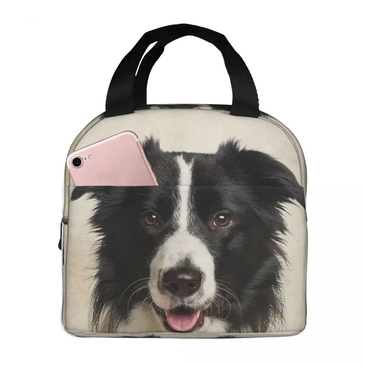 

Бордюрные сумки для ланча Collie, изолированная коробка для бенто, Портативная сумка для ланча, многоразовые сумки для пикника, Термосумка для женщин и девушек, офисная