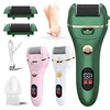 Professional Electric Feet Callus Remover,IPX7 Waterproof Portable Electronic Foot Scrubber Pedicure Kit for Removing Dead Hard 1